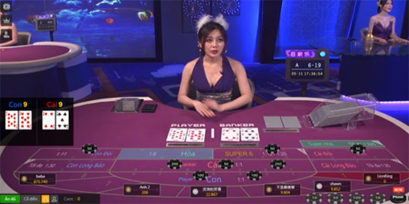 Chọn bàn cược phù hợp trong kỹ thuật chơi bài Baccarat